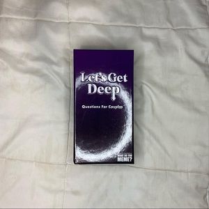 let’s get deep, for couples game